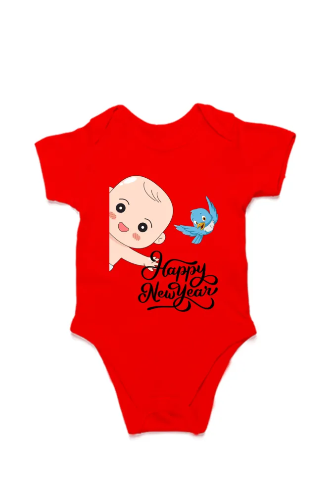 New Year 2025 Baby Romper – Soft, Stylish & Festive