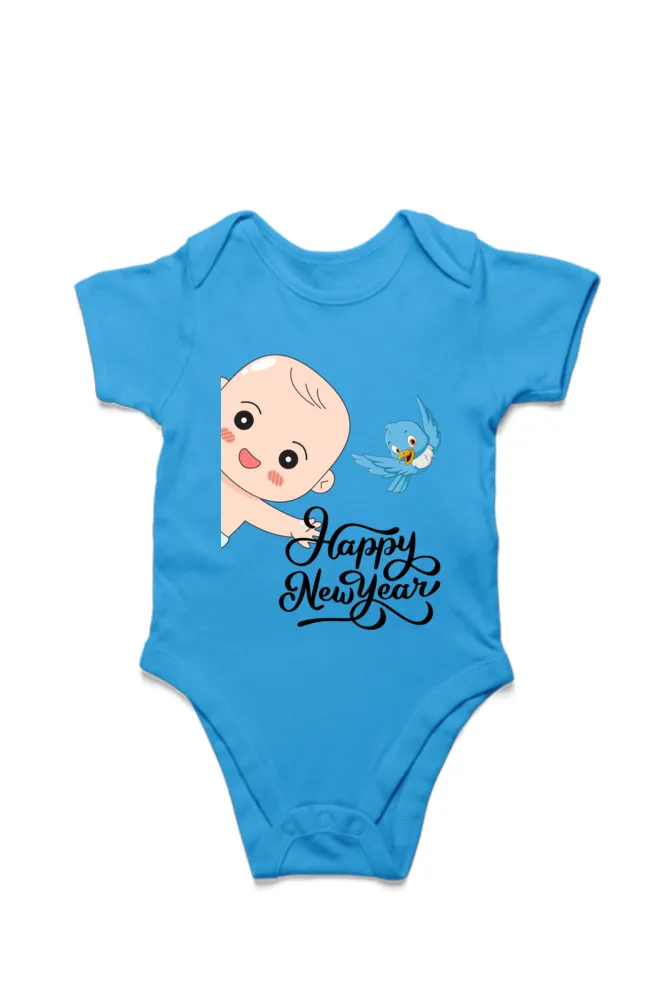 New Year 2025 Baby Romper – Soft, Stylish & Festive