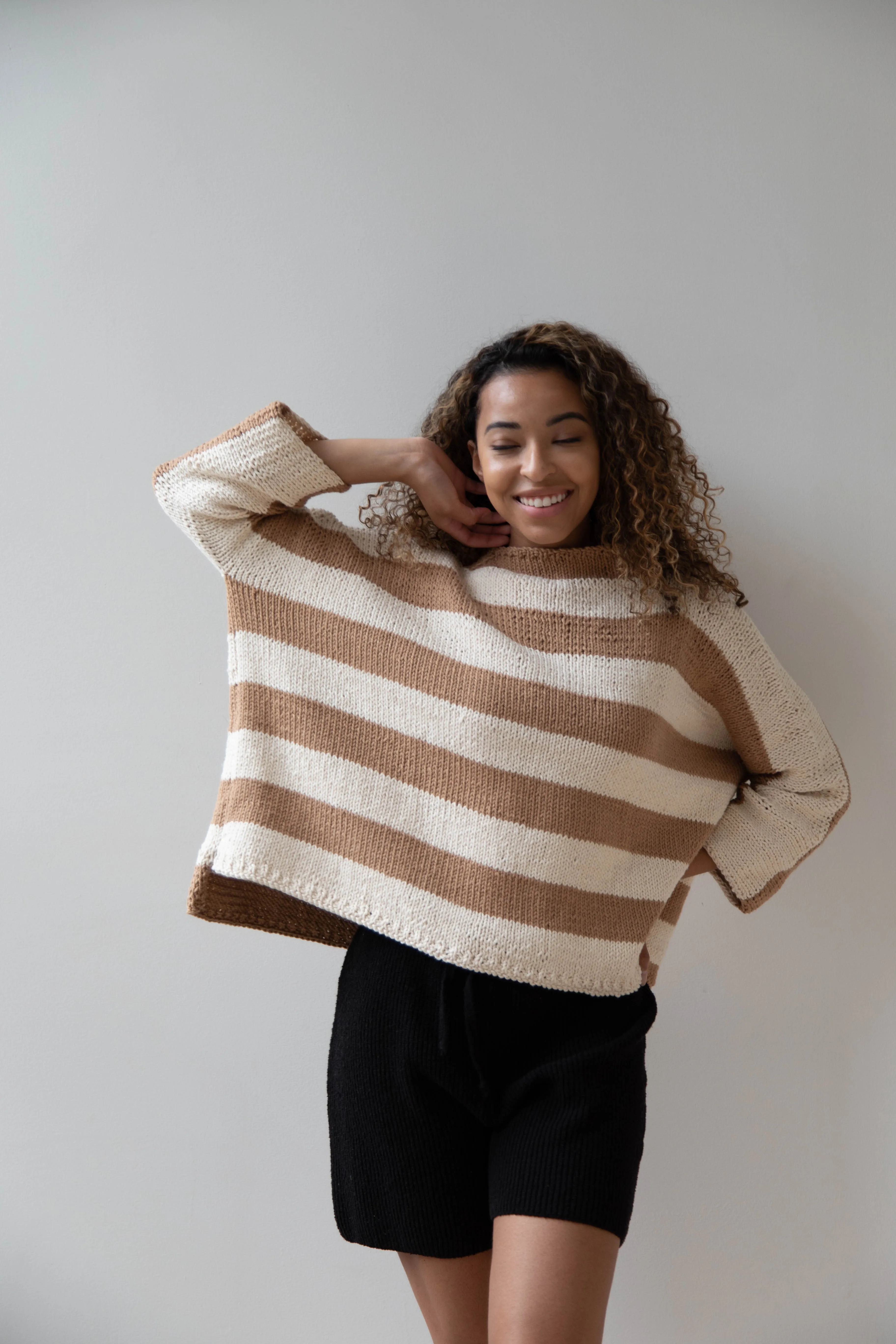 Nitto Branco Sweater in Stripes