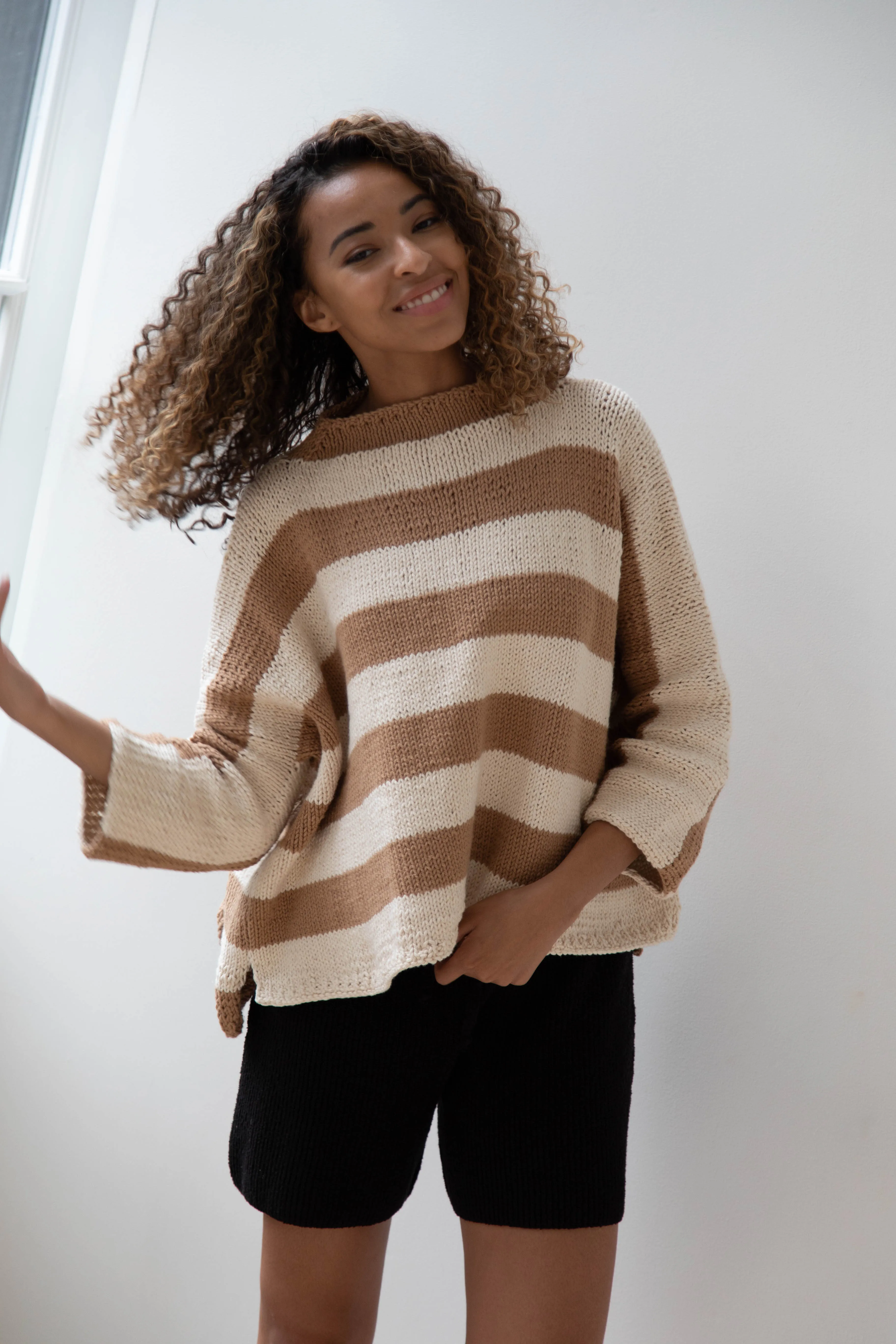 Nitto Branco Sweater in Stripes