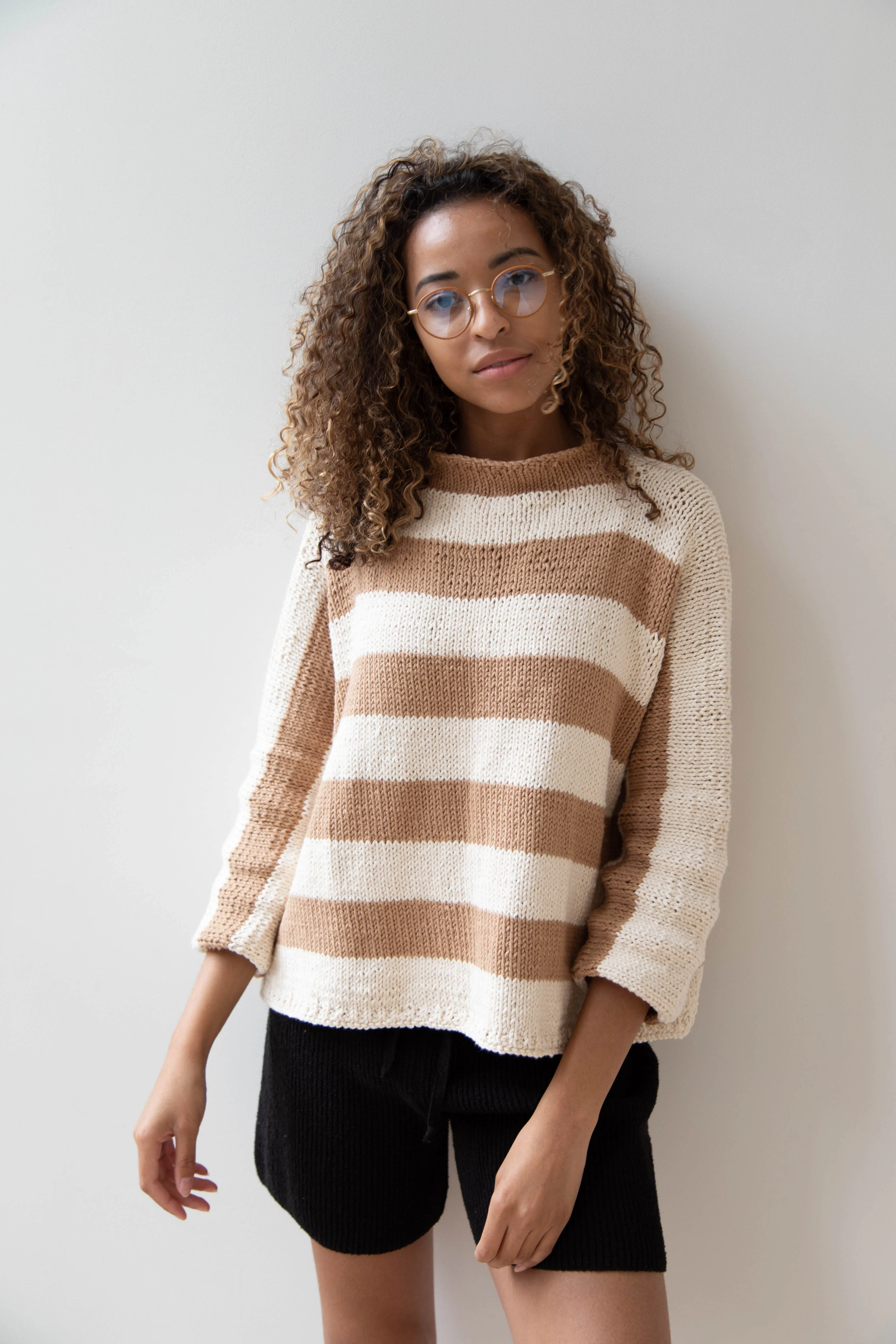 Nitto Branco Sweater in Stripes