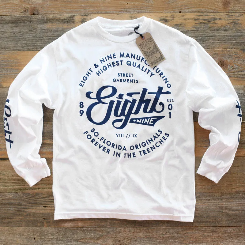 Ohh Gee Tee L/S White