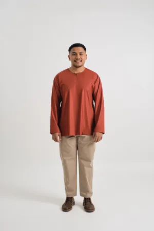 Patawali Top - Brick Red