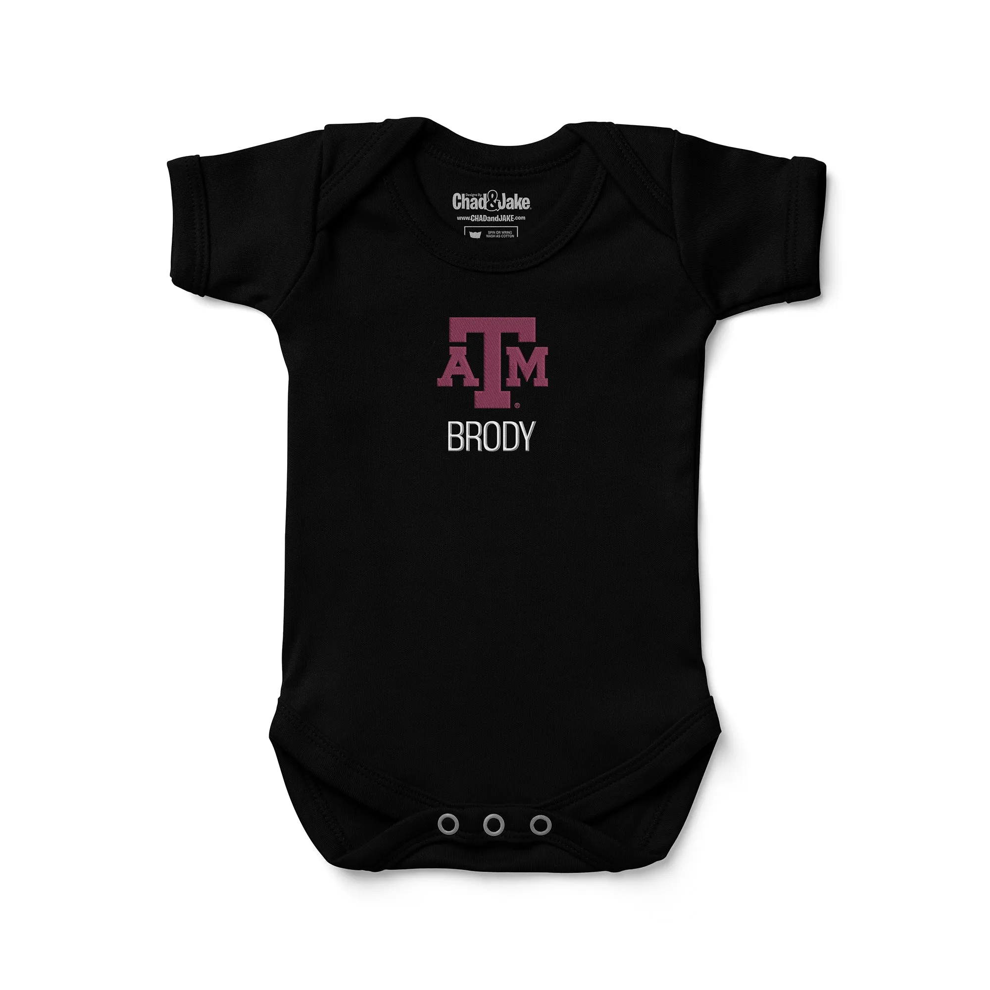 Personalized Texas A&M Aggies Bodysuit