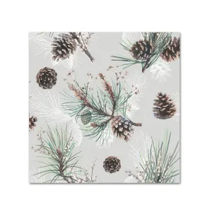 Pine Cones Paper Beverage Napkins