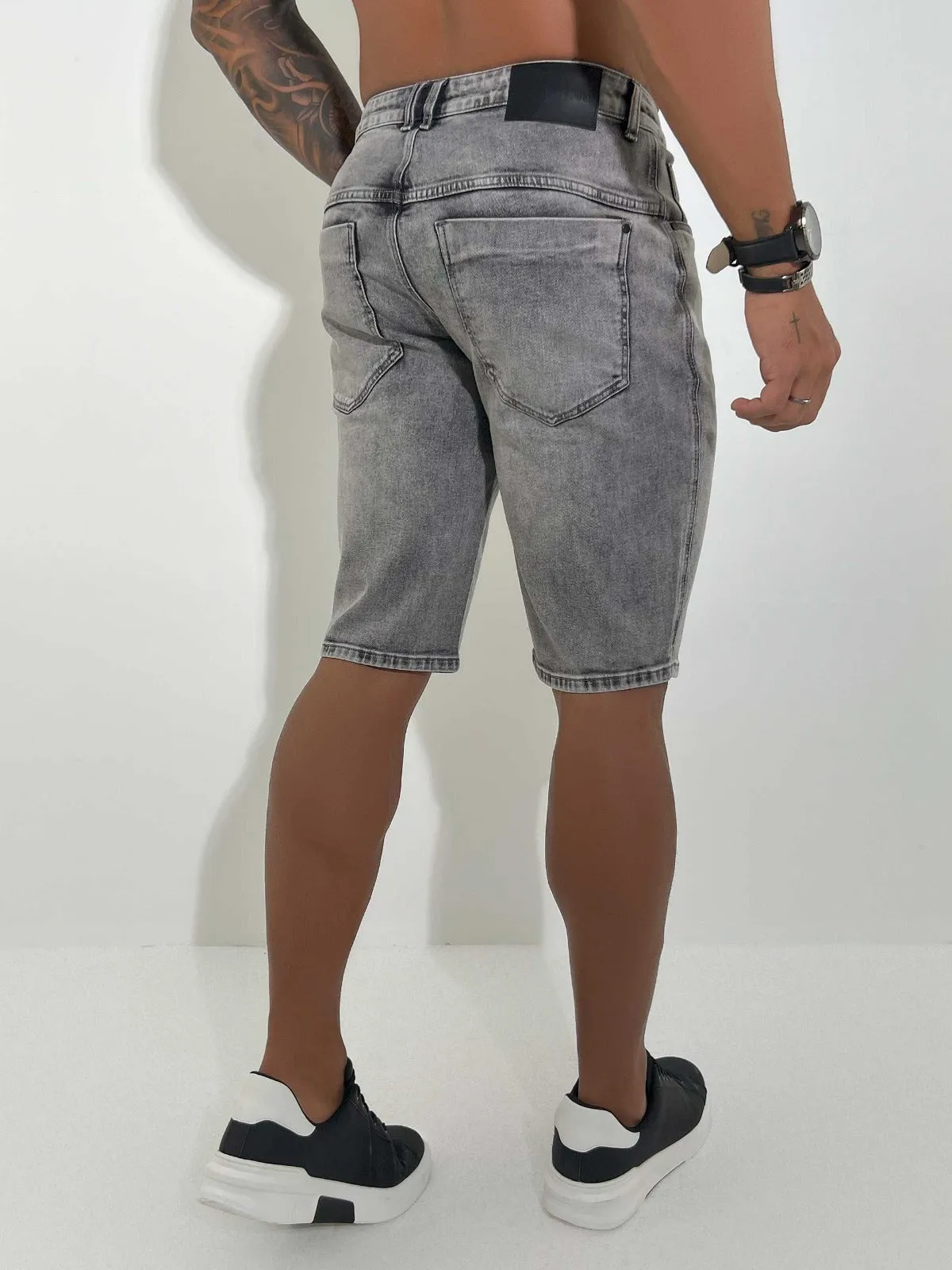 Pit Bull Jeans Men's Jeans Shorts 80714