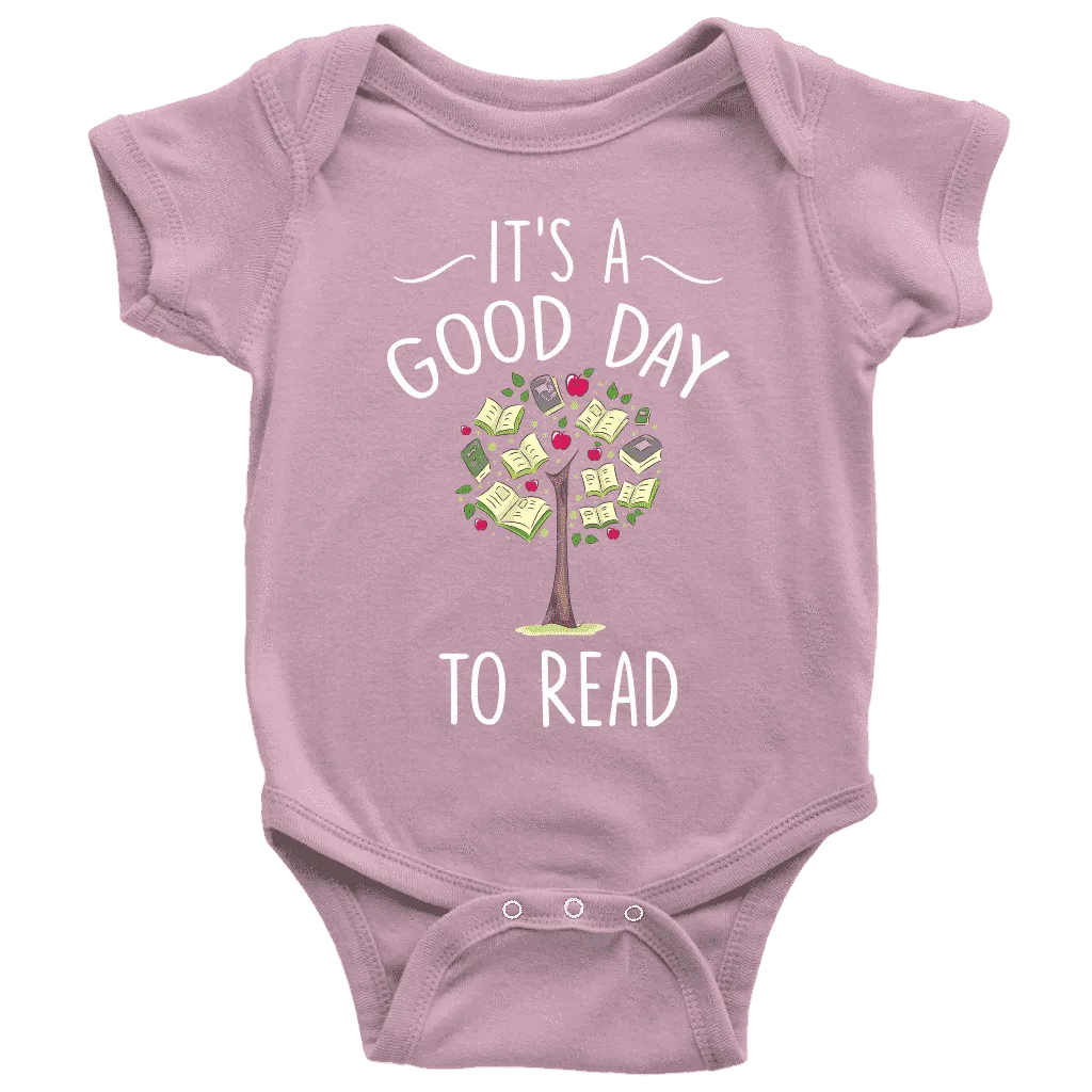 "It's a good day to read" BABY BODYSUITS