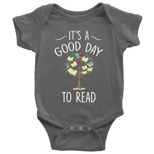 "It's a good day to read" BABY BODYSUITS