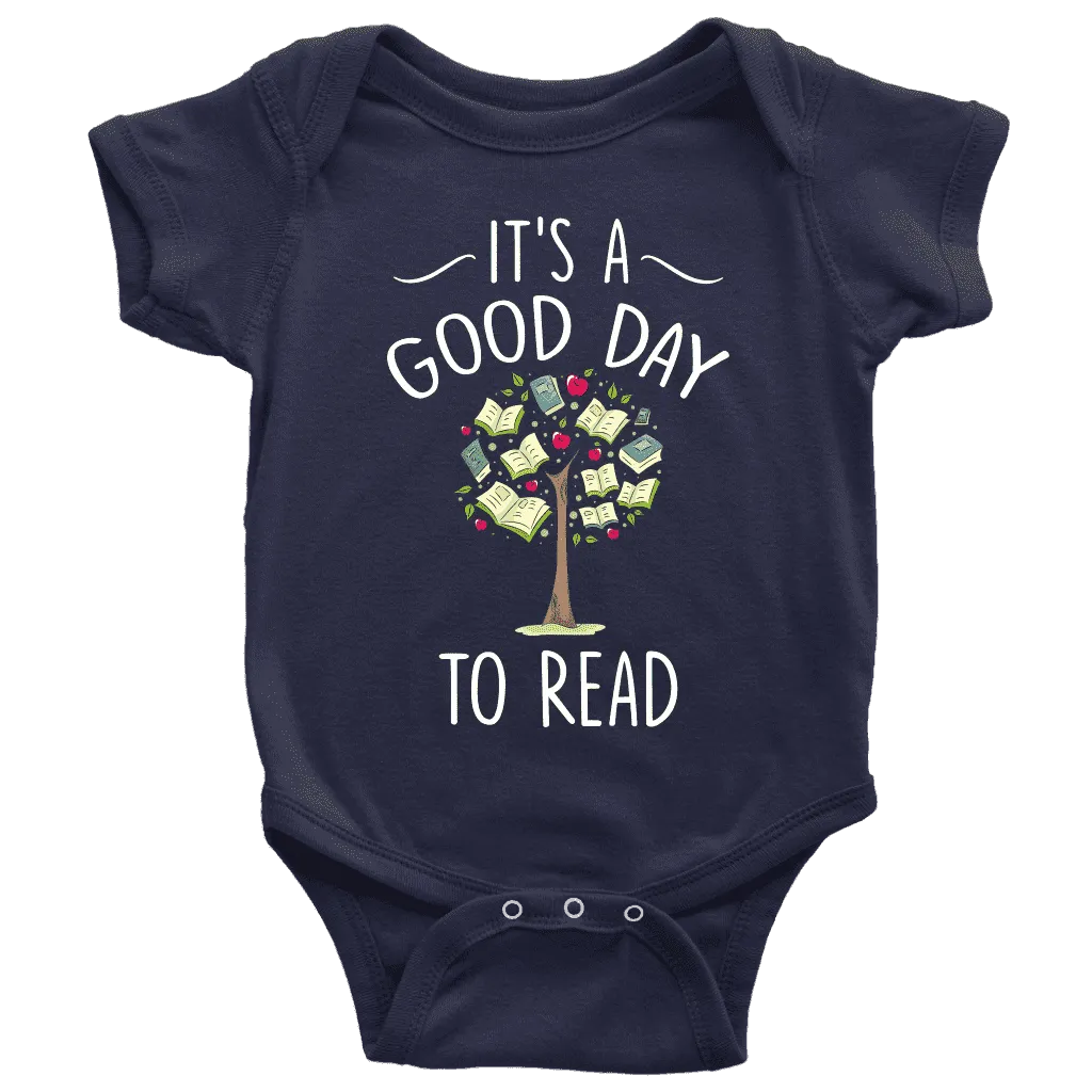 "It's a good day to read" BABY BODYSUITS