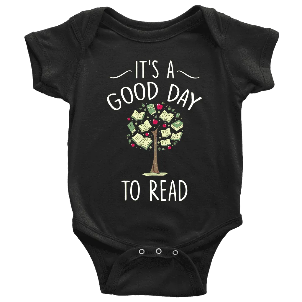 "It's a good day to read" BABY BODYSUITS