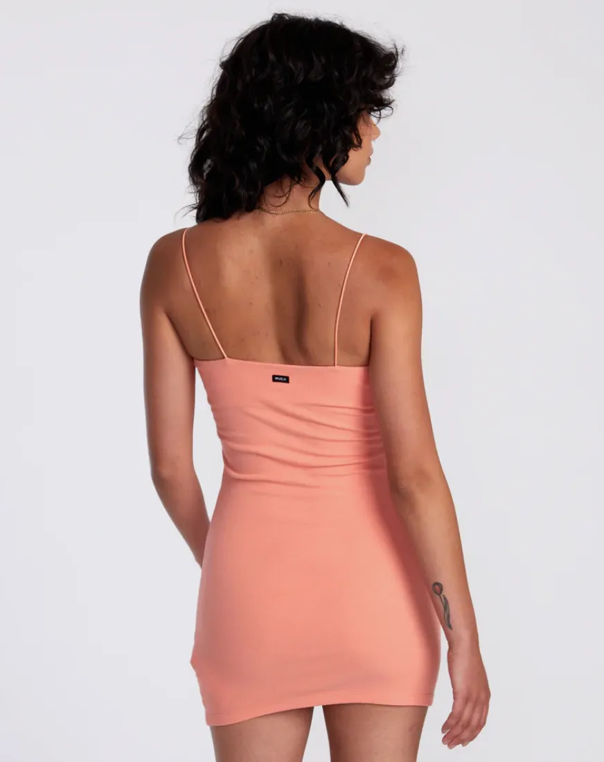 RVCA Selects Fey Orange Dress