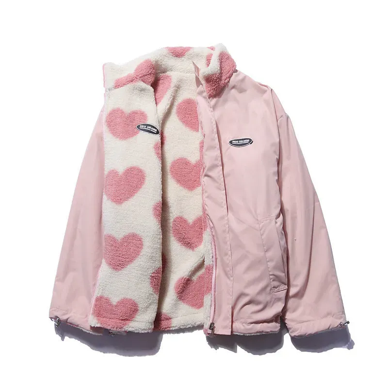 Stylish Exclusive Heart Jacket for Women | Ideal for Autumn/Winter