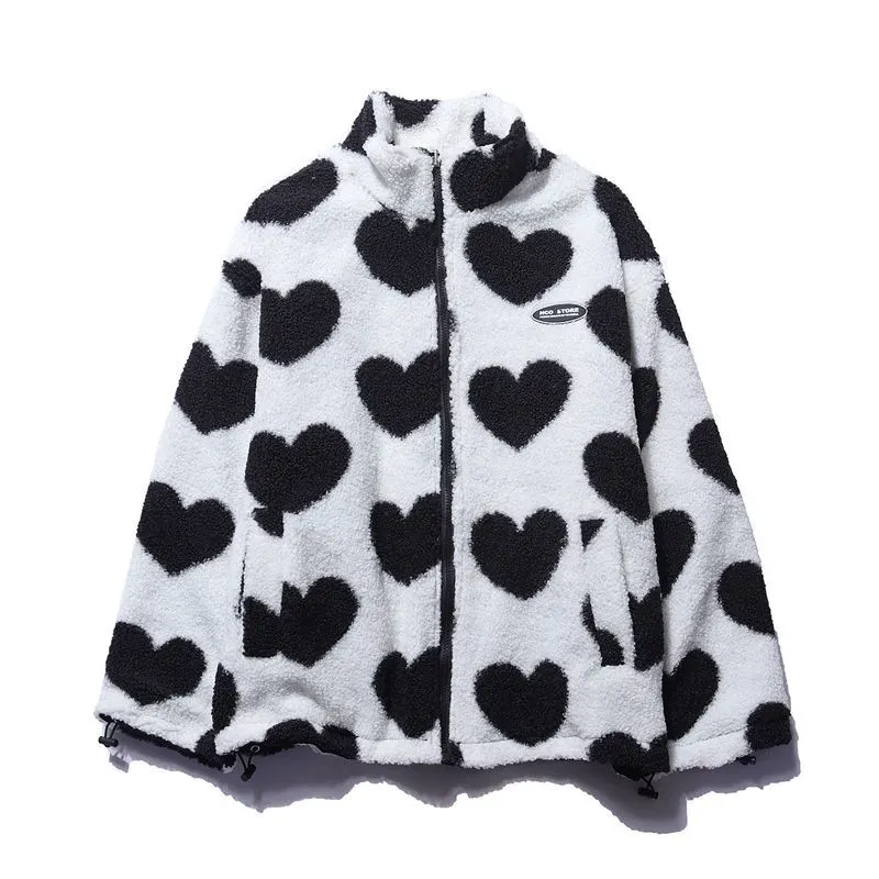 Stylish Exclusive Heart Jacket for Women | Ideal for Autumn/Winter