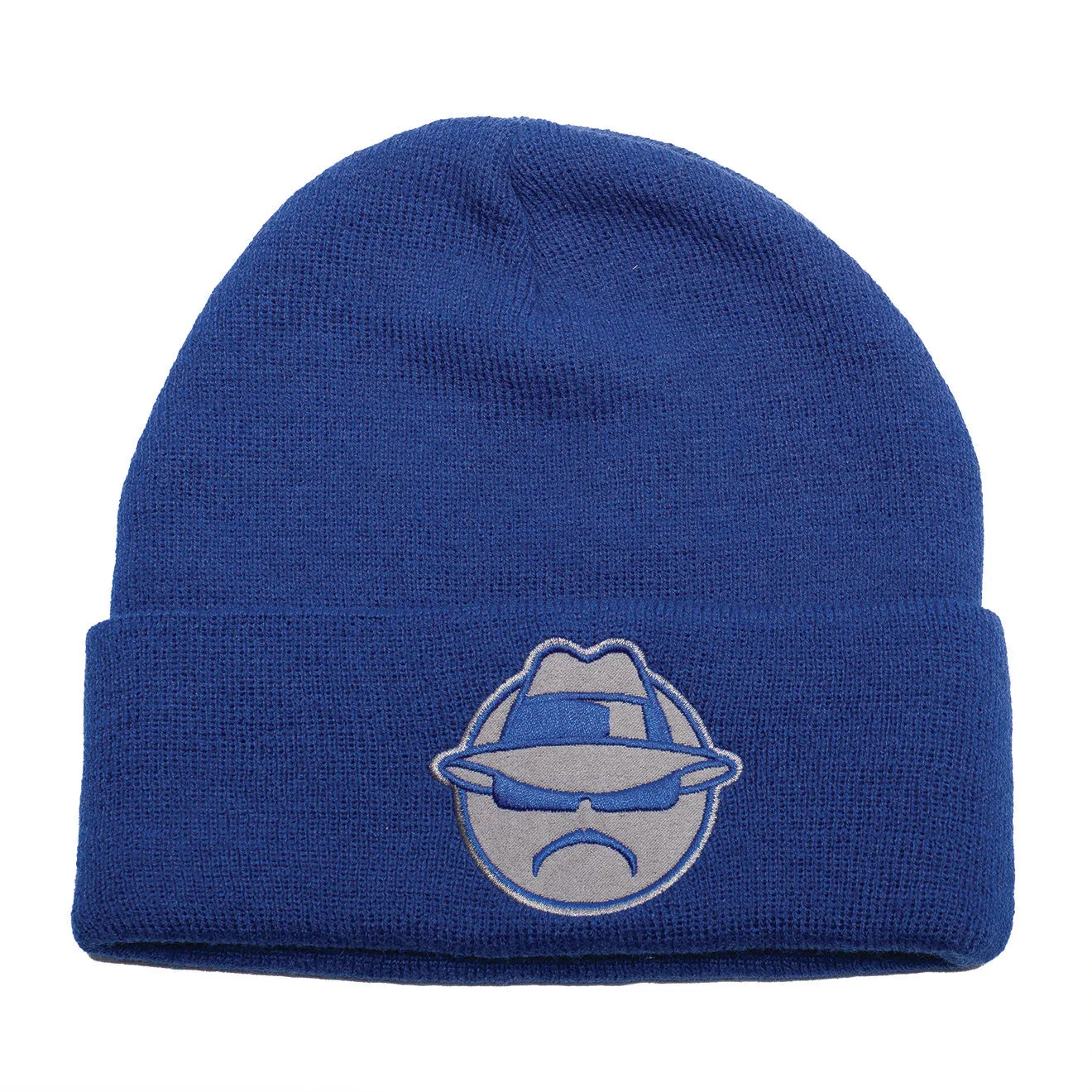 SUEDE PATCH BEANIE