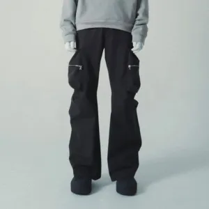 Techwear 3D Zippers Pockets Cargo Pants