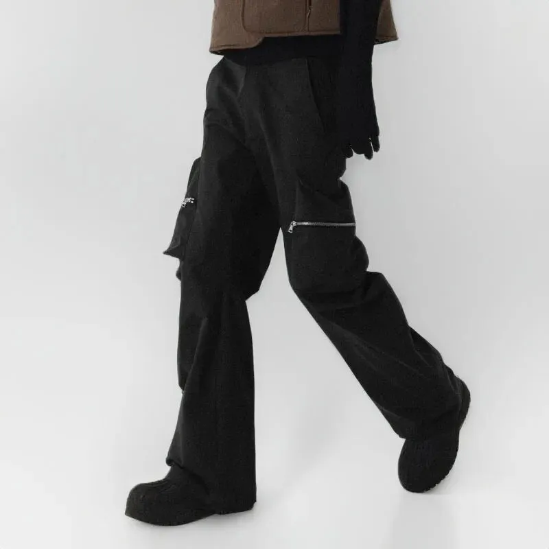 Techwear 3D Zippers Pockets Cargo Pants