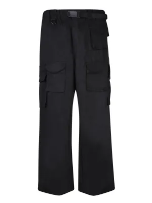 Twill PN Cargo Pants Black