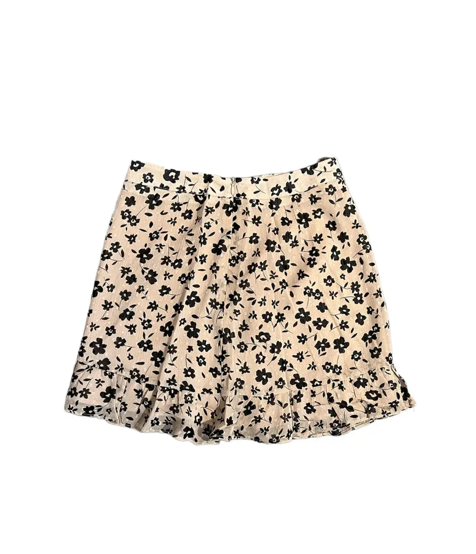 Vintage Love Ruffled Mini Skirt