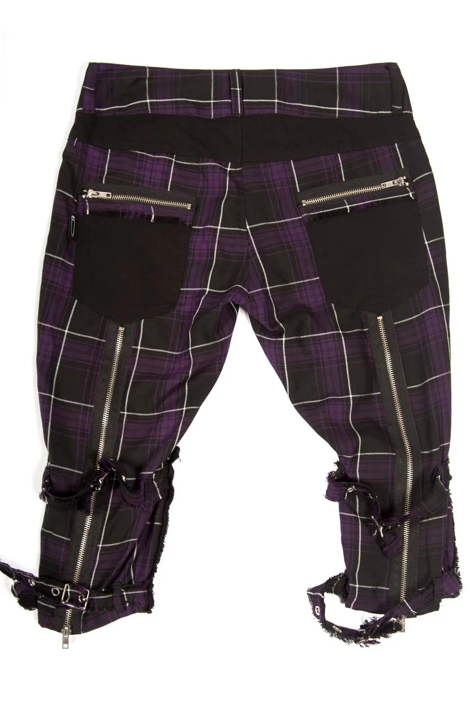 Vintage Punk & Disorderly Purple Capri Pants