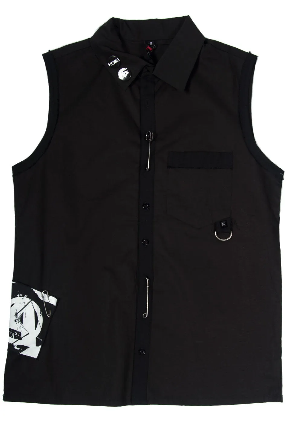 Vintage Punk & Disorderly Sleeveless Shirt