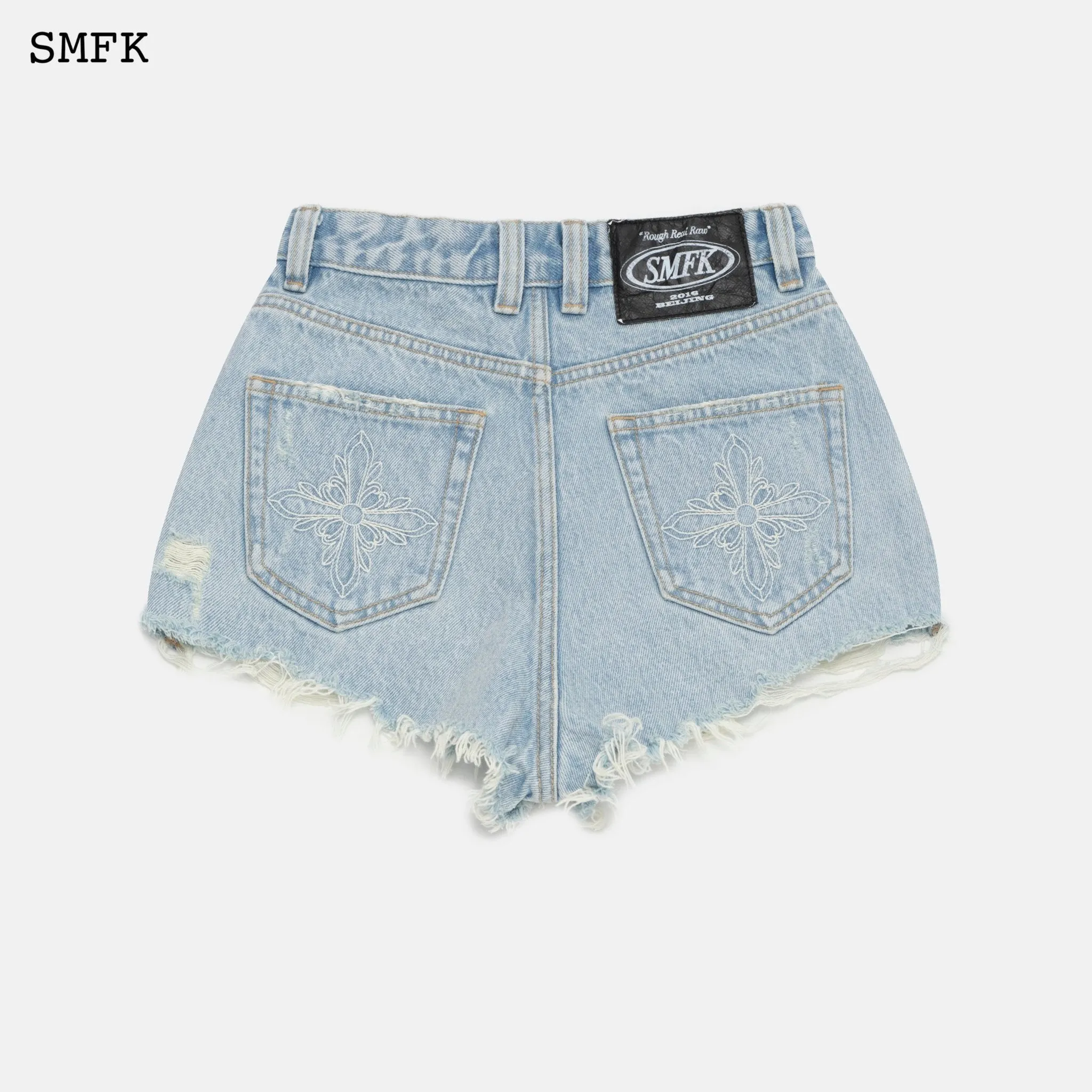 Wilderness Rock Blue Short Jeans