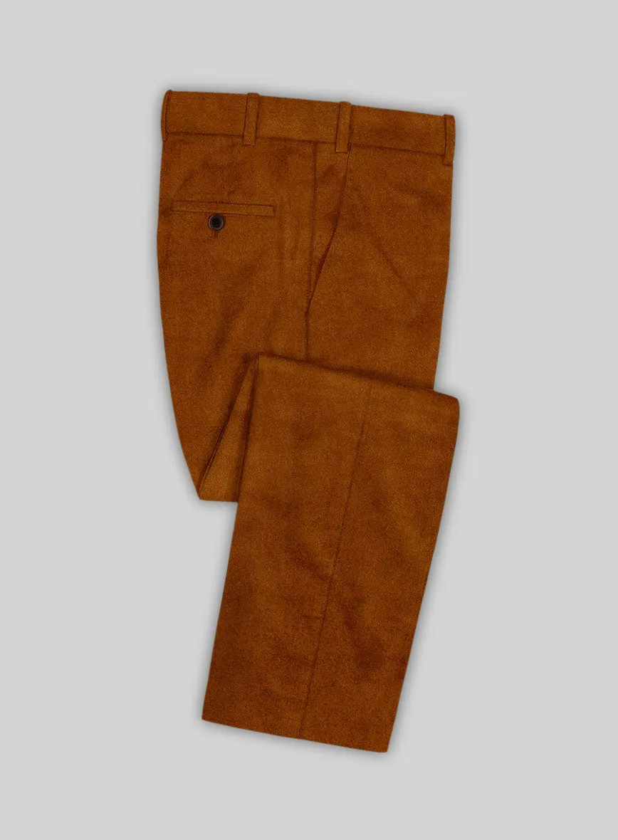 Windsor Tan Velvet Pants